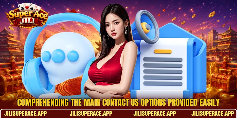 Comprehending the main contact us options provided easily Comprehending the main contact us options provided easily