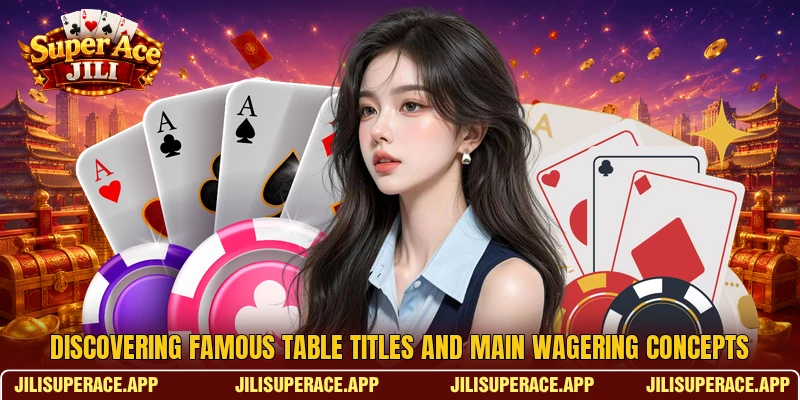 Discovering famous table titles and main wagering concepts Discovering famous table titles and main wagering concepts