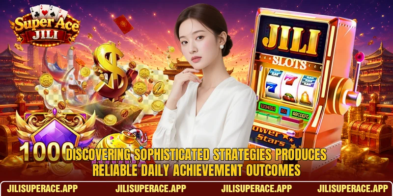 Discovering sophisticated strategies produces reliable daily achievement outcomes