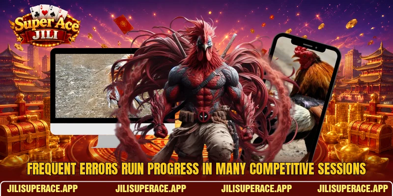 Frequent errors ruin progress in many competitive sessions Frequent errors ruin progress in many competitive sessions
