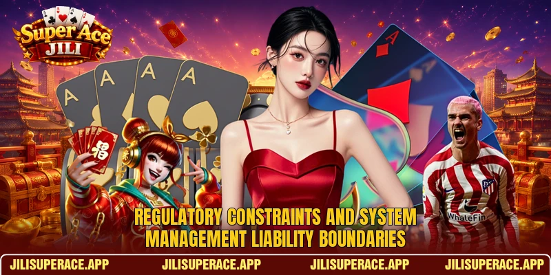 Regulatory constraints and system management liability boundaries Regulatory constraints and system management liability boundaries
